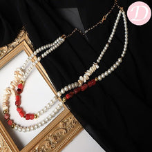 Load image into Gallery viewer, Tamara Seashell Necklace - Pearl and Seashell