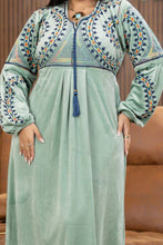 Load image into Gallery viewer, Amira Jalabiya - Velvet