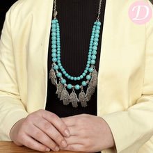 Load image into Gallery viewer, Kaf Necklace - Silver Metal