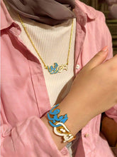 Load image into Gallery viewer, " Dad's Daughter " Set - Gold Plated