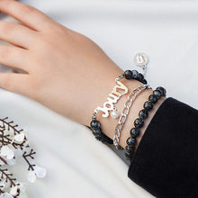 Load image into Gallery viewer, "Joury" Customized Delicate Set - Silver Plated