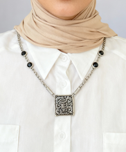 Load image into Gallery viewer, Falaq Necklace - Silver Plated