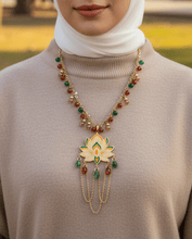 Load image into Gallery viewer, Rawan Necklace - Agate Stones
