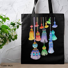 Load image into Gallery viewer, Girl Tote Bag - Linen