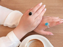 Load image into Gallery viewer, Tasneem Ring - Silver Plated