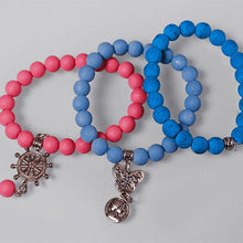Load image into Gallery viewer, Mary Set - Marble And Agate Bracelets