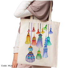 Load image into Gallery viewer, Girl Tote Bag - Linen