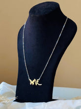 Load image into Gallery viewer, Simple Necklace - Silver And Gold Plated