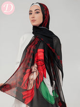 Load image into Gallery viewer, Aziza Scarf - Crepe Digital