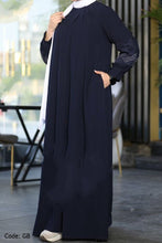 Load image into Gallery viewer, Baraa Abaya - Crepe
