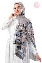 Load image into Gallery viewer, Rania Scarf - Crepe Digital