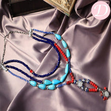 Load image into Gallery viewer, Asian Necklace - Silver Plated