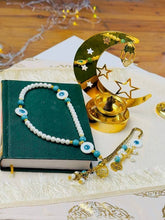Load image into Gallery viewer, Noor Rosary - Turquoise & Pearl Rosary Set