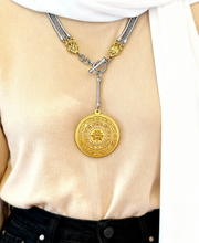 Load image into Gallery viewer, Sohair Necklace - Gold & Silver Plated