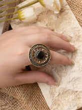Load image into Gallery viewer, Wheel Agate Ring - Pure Copper