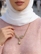 Load image into Gallery viewer, Hala Necklace - Stainless Gold Plated