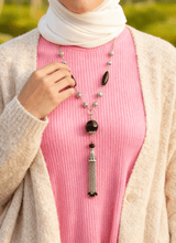 Load image into Gallery viewer, Mayaa Necklace - Agate Stones