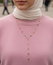 Load image into Gallery viewer, Squared Necklace - Stainless Gold Plated