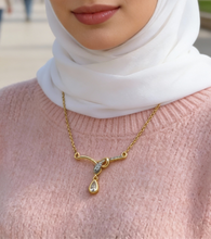 Load image into Gallery viewer, Hanaa Necklace - Stainless Gold Plated