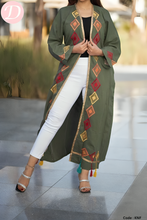 Load image into Gallery viewer, Yosra Abaya - Linen
