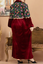 Load image into Gallery viewer, Tala Open Abaya - Velvet