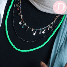 Load image into Gallery viewer, Smiley Star Necklace Set - Crystal and Jamayka Stone