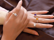 Load image into Gallery viewer, Tealia Ring - Silver Plated