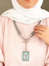 Load image into Gallery viewer, Amna Necklace - Silver Plated
