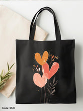 Load image into Gallery viewer, Small Heart Tote Bag - Linen
