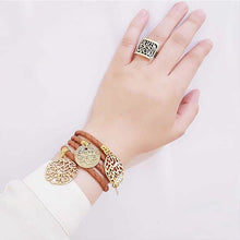 Load image into Gallery viewer, Brown Arabic Leather Set