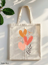 Load image into Gallery viewer, Small Heart Tote Bag - Linen