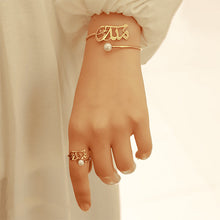 Load image into Gallery viewer, Your Name Gold Plated Set