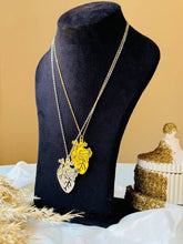 Load image into Gallery viewer, Heart Necklace - Silver And Gold Plated