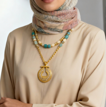 Load image into Gallery viewer, Ruqaya Necklace - Gold Plated