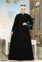 Load image into Gallery viewer, Istabraq Abaya - Crepe