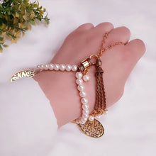 Load image into Gallery viewer, Pearl Bracelet and Rosary - Pure Copper