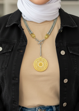 Load image into Gallery viewer, Sohair Necklace - Gold & Silver Plated