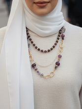 Load image into Gallery viewer, Radwa Necklace - Agate Stones