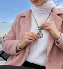 Load image into Gallery viewer, "Aghla mn Hayati" Necklace - Gold and Silver Plated