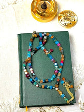 Load image into Gallery viewer, Menna Shiny Rosary - Colorful Agate