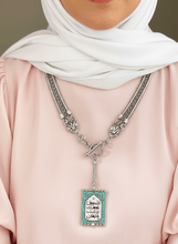 Load image into Gallery viewer, Amna Necklace - Silver Plated