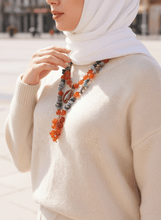 Load image into Gallery viewer, Rasha Necklace - Agate Stones