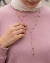 Load image into Gallery viewer, Squared Necklace - Stainless Gold Plated