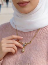 Load image into Gallery viewer, Hanaa Necklace - Stainless Gold Plated