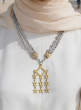 Load image into Gallery viewer, Ghadeer Necklace - Gold & Silver Plated