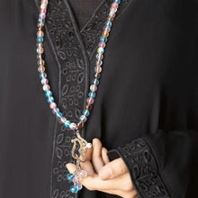 Load image into Gallery viewer, "Reem" Customized Rosary - Colorful Moon Stone