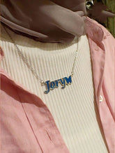 Load image into Gallery viewer, Jory Customized Necklace - Silver Plated