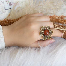 Load image into Gallery viewer, Blossom Flower Ring - Pure Copper
