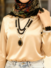 Load image into Gallery viewer, Sama Elegant Set Pearl & Marjan