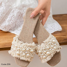 Load image into Gallery viewer, Sara Slippers - Linen